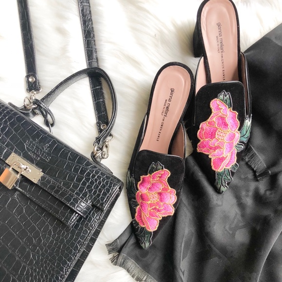 Gianna Meliani for Gwen Rawls embroidered heels - Picture 2 of 5